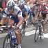 Kim Kirchen leads the chase behind Andy Schleck